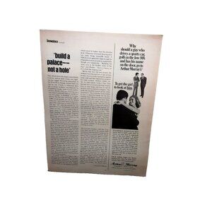 1974 Arthur Murray Dance Studio Original Print Ad 70s